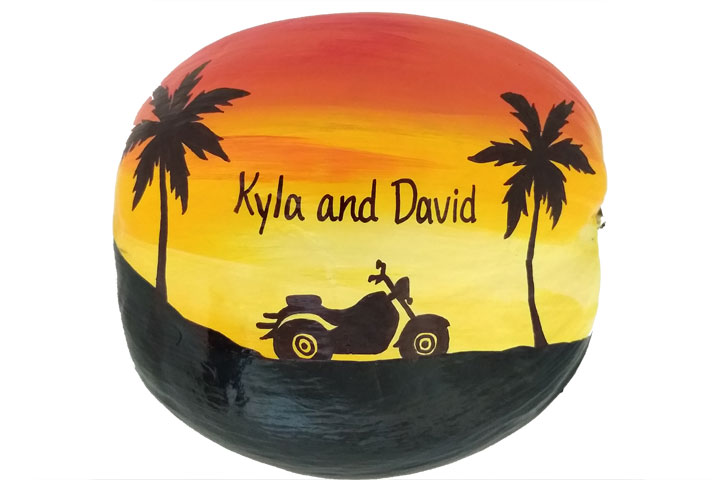 The wedding birthday gift for bikers